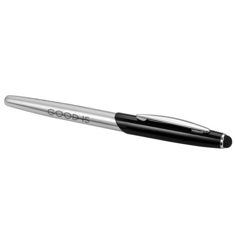 Parure stylo bille et roller avec stylet Geneva_02
