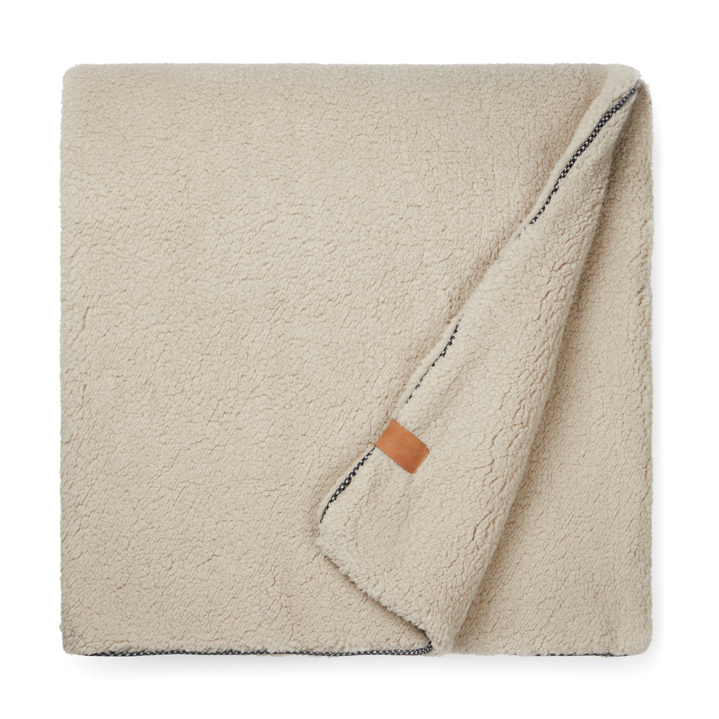 Couverture double en polyester recyclé rPET certifié Maine_Marron