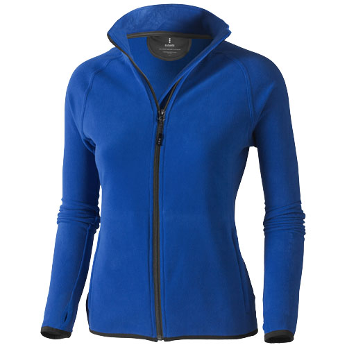 Veste polaire zippée femme en polyester certifié Brossard 190 g_Bleu