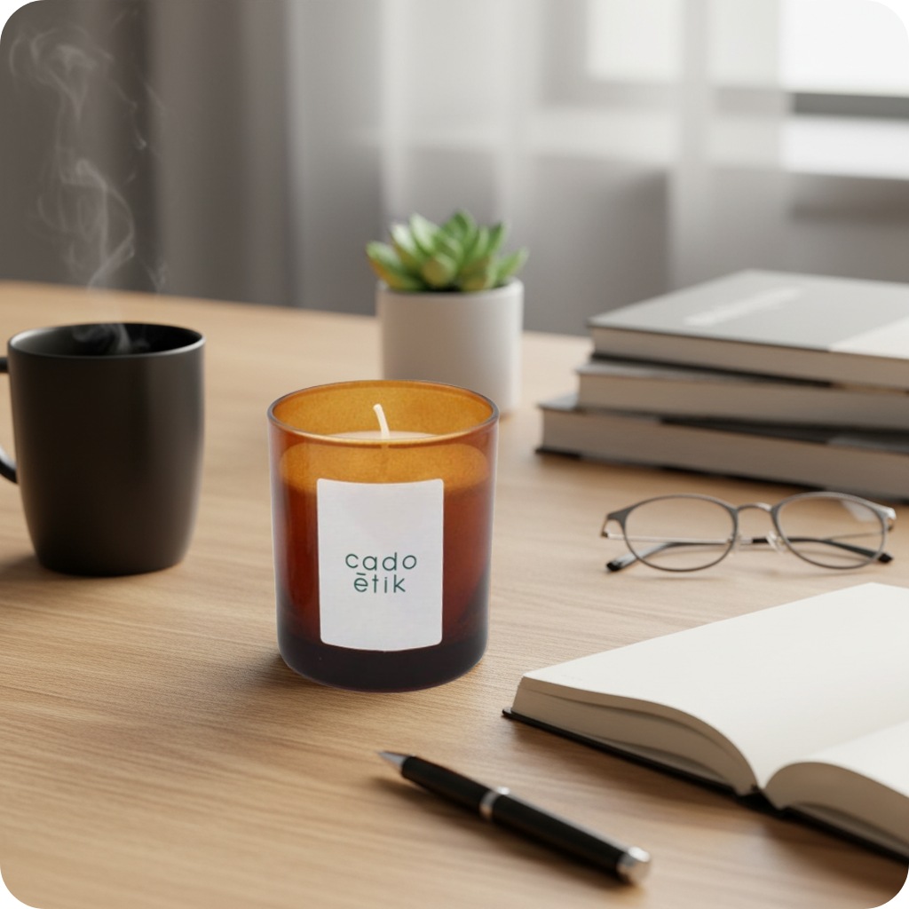 Bougie végétale parfumée en verre 160 g_00