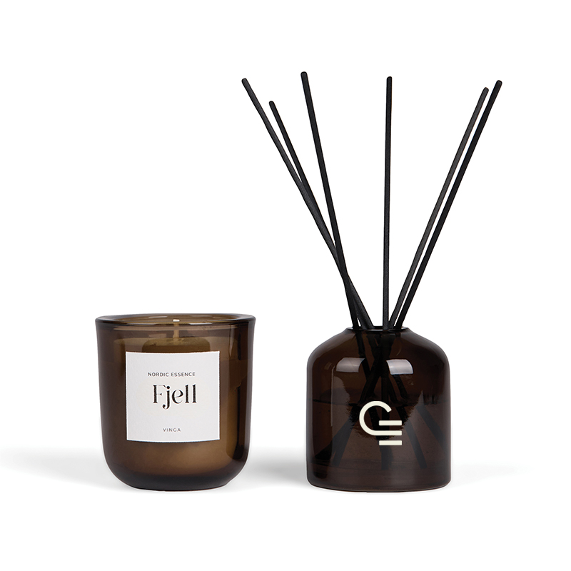 Diffuseur de parfum et bougie végétale Vinga Nordic Essence_01