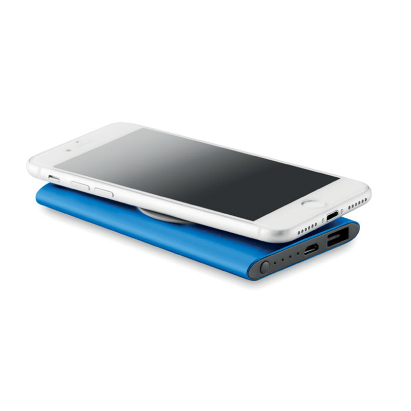 Batterie externe à induction en aluminium recyclé Wireless 4000 mAh_03