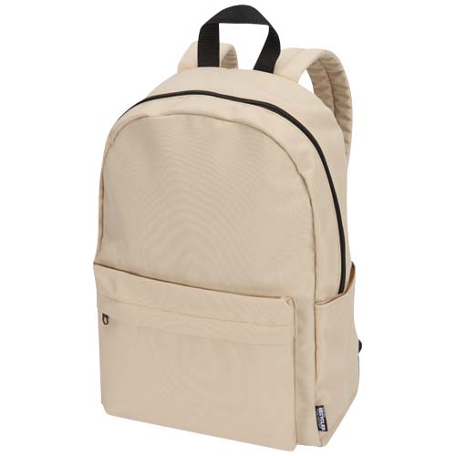 Sac à dos pour ordinateur en polyester recyclé certifié Byron 16 L_Noir