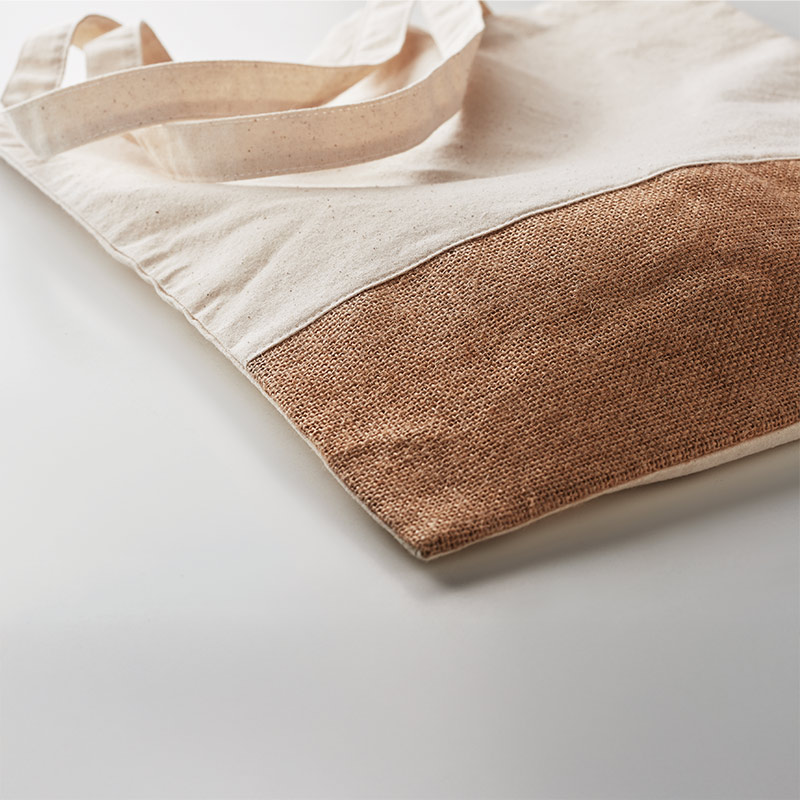 Tote bag en coton et jute India 160 g_04