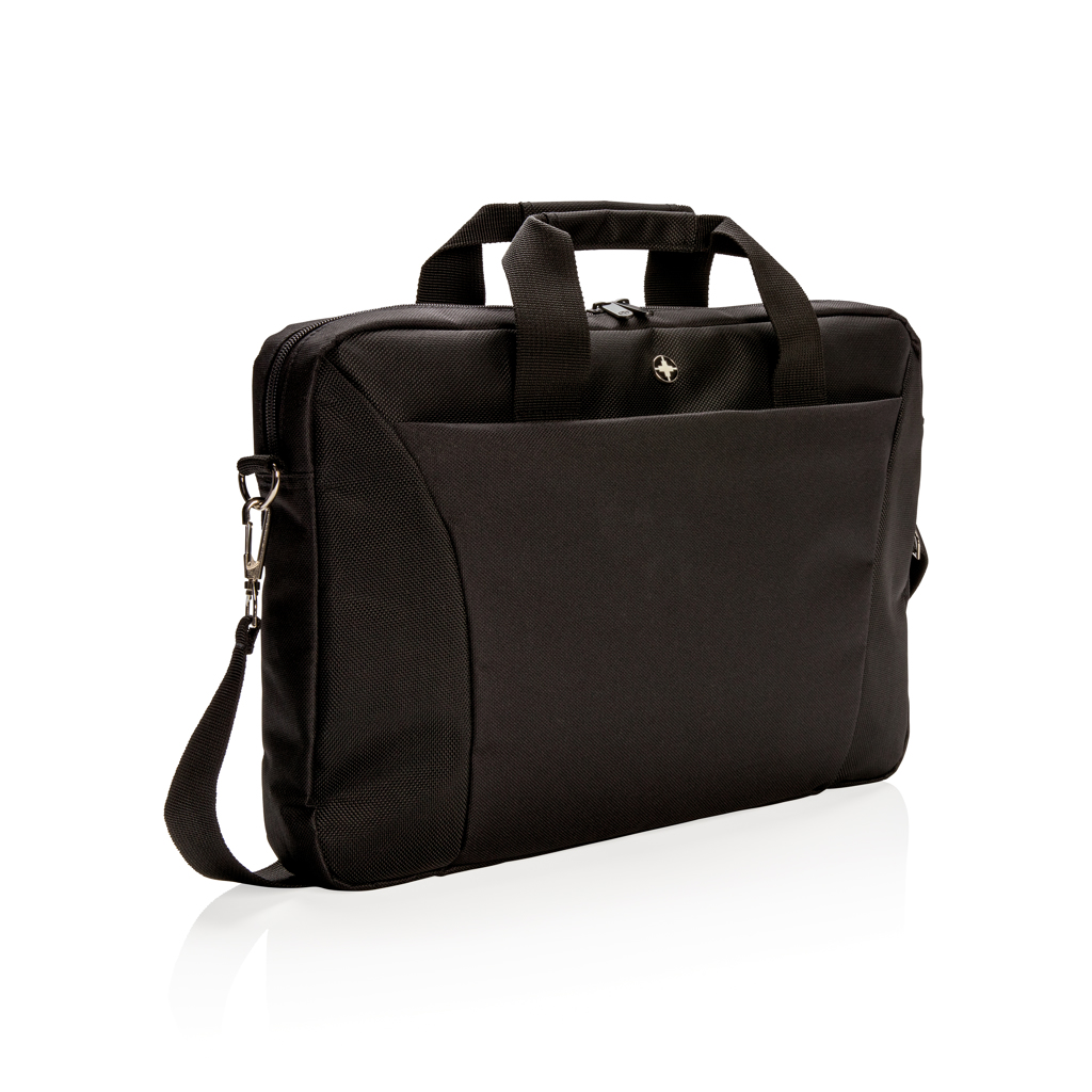 Sacoche ordinateur 15" Swiss Peak® Sion_Noir