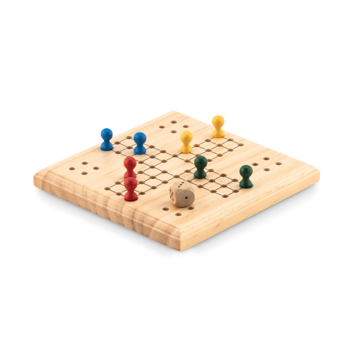 Jeu de société en bois Ludo_Bois