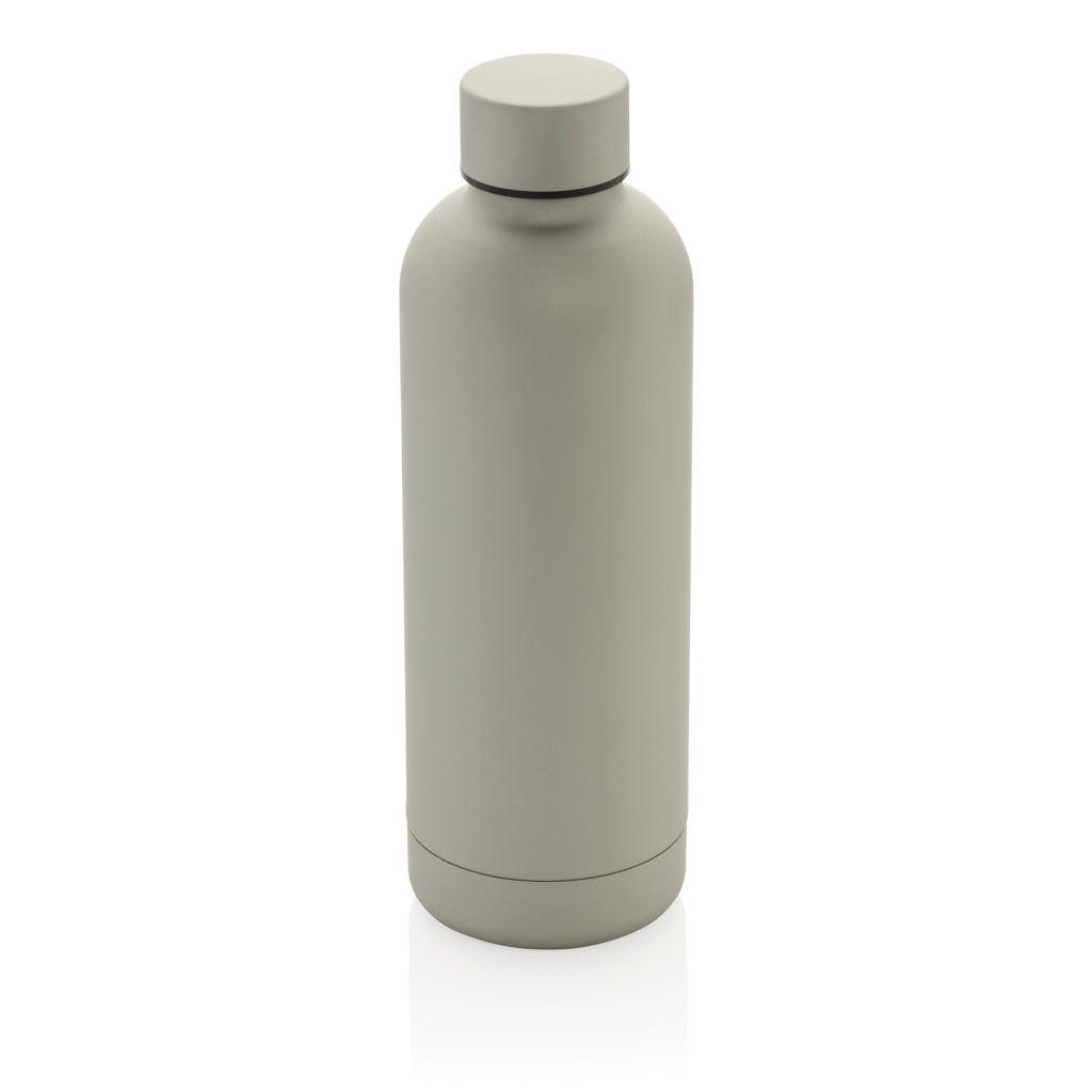 Gourde isotherme en inox recyclé certifié Unda 500 mL_Argent