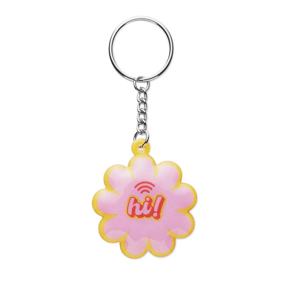 Porte-clés publicitaire sur-mesure à la forme NFC_Sur-mesure