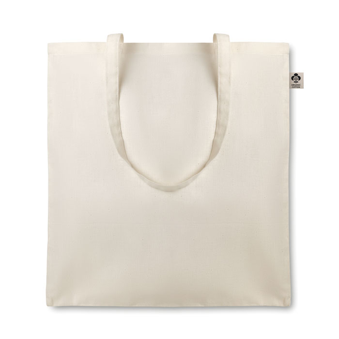 Tote bag en coton bio Organic Cottonel 105 g_Beige