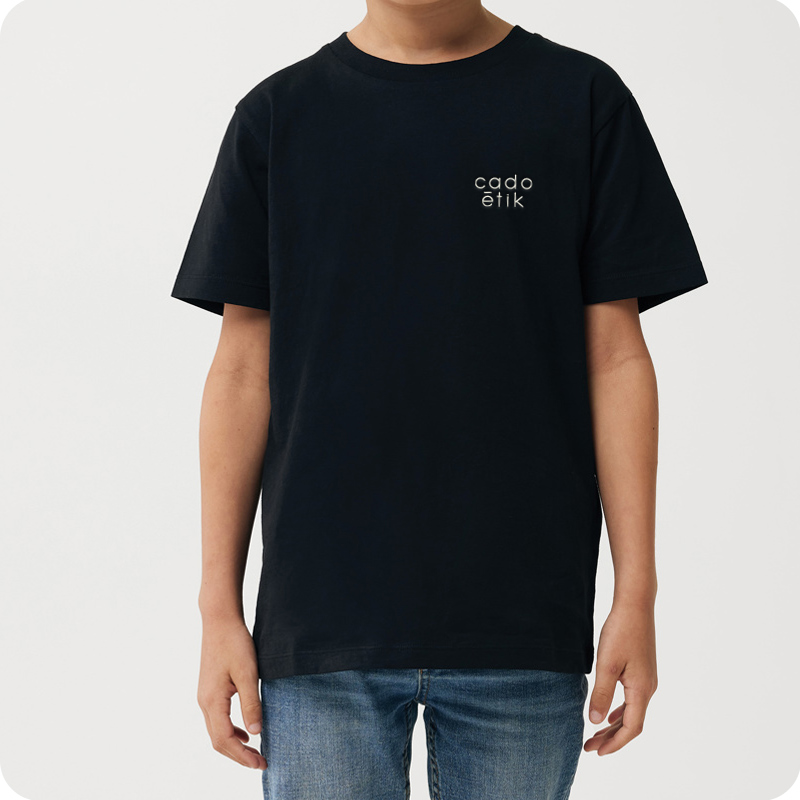 T-shirt enfant en coton bio et recyclé certifiés Iqoniq Koli 160 g_0