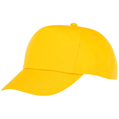 Casquette enfant en coton 5 panneaux Feniks 175 g_Jaune