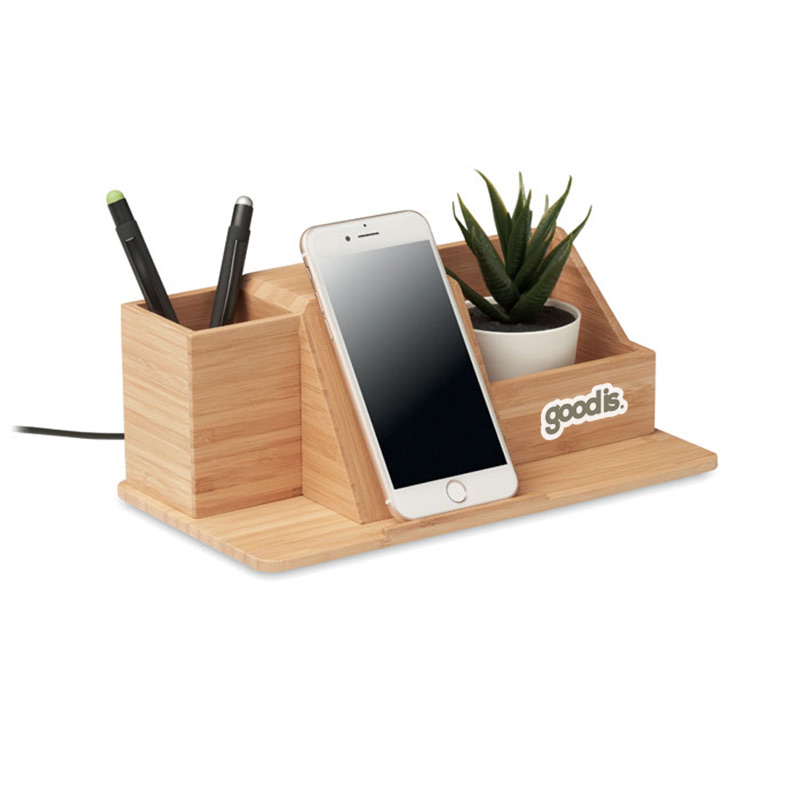 Organisateur de bureau en bambou Groovy_02