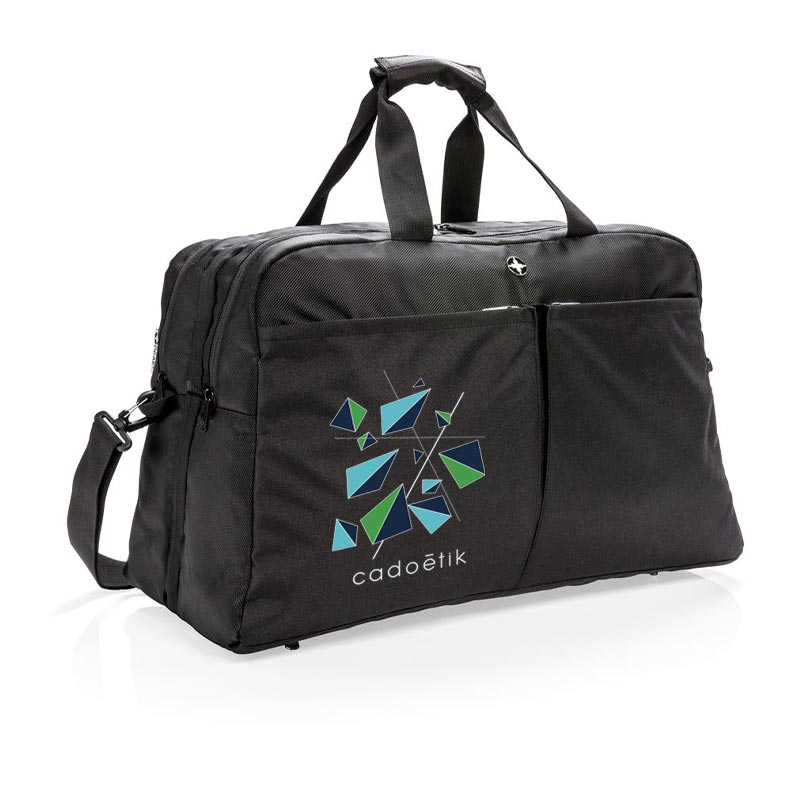 Sac de sport publicitaire valise Swiss Peak RFID Roma