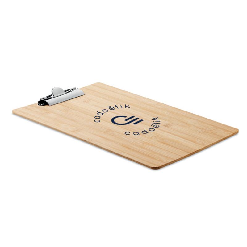 Porte-bloc A4 en bambou Clipbo_1