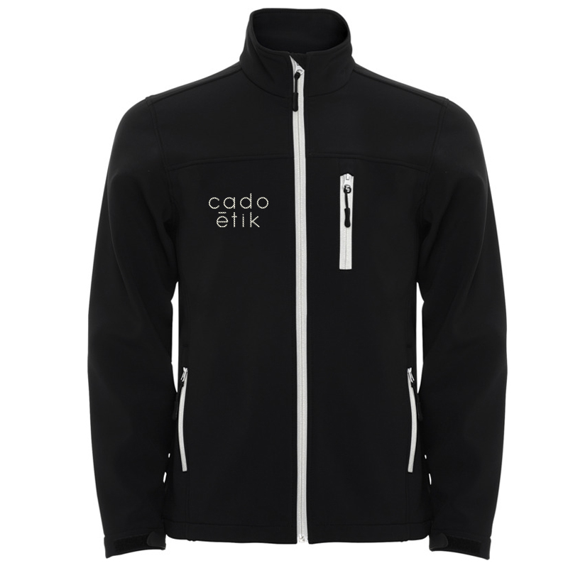 Veste softshell homme en polyester certifié Antartida 300 g _1
