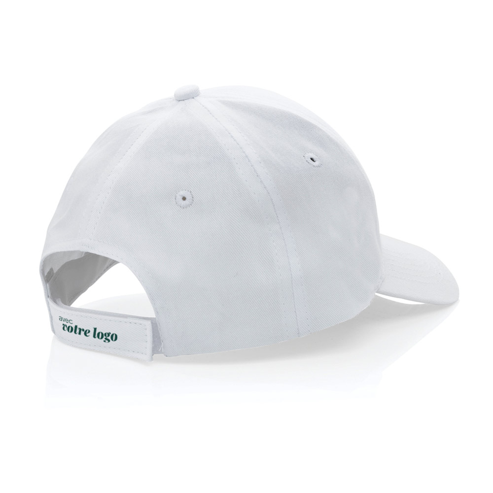 Casquette publicitaire 6 panneaux en coton recyclé Impact 190 g_03