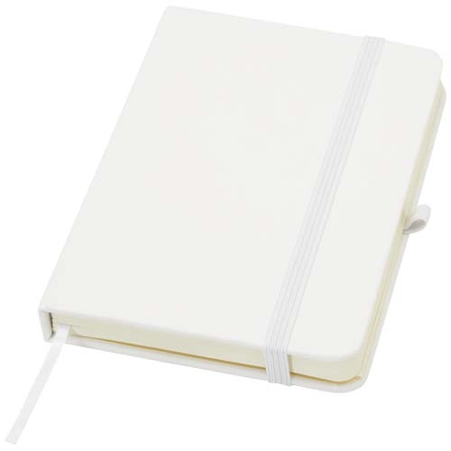 Carnet A6 en papier certifié et pages lignées Spectrum Plus_Blanc