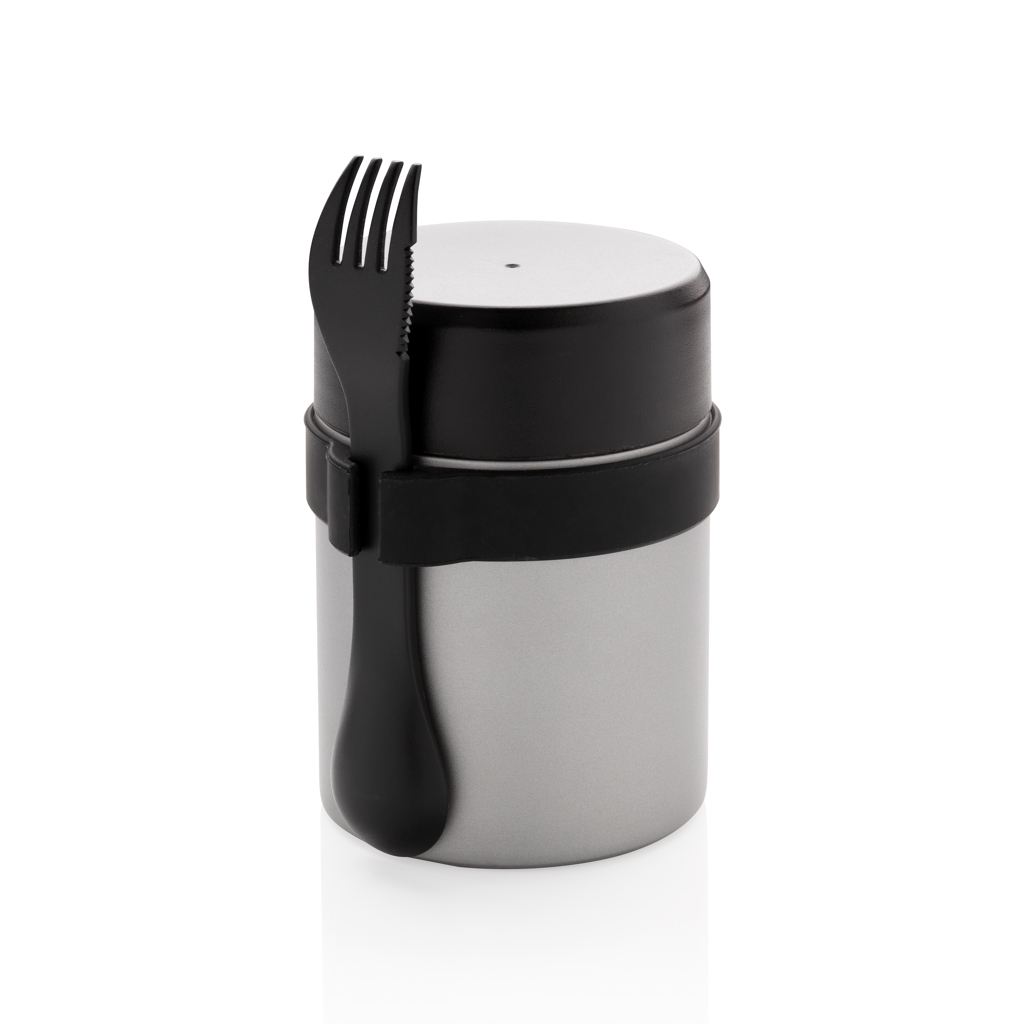 Lunch box isotherme en inox Bogota 400 mL_Argent