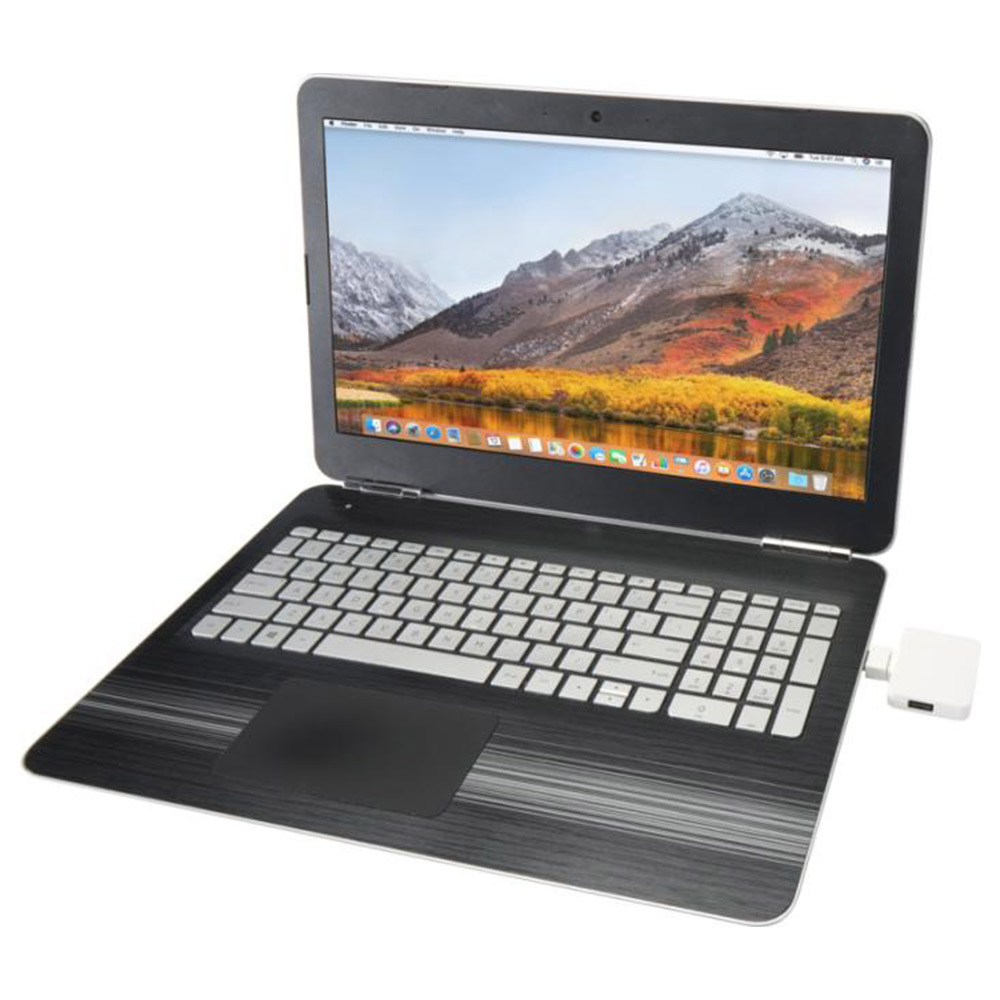 Hub USB 4 ports en plastique recyclé Gaia_02