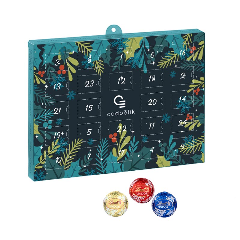 Calendrier de l'Avent en carton certifié Lindor Business_05