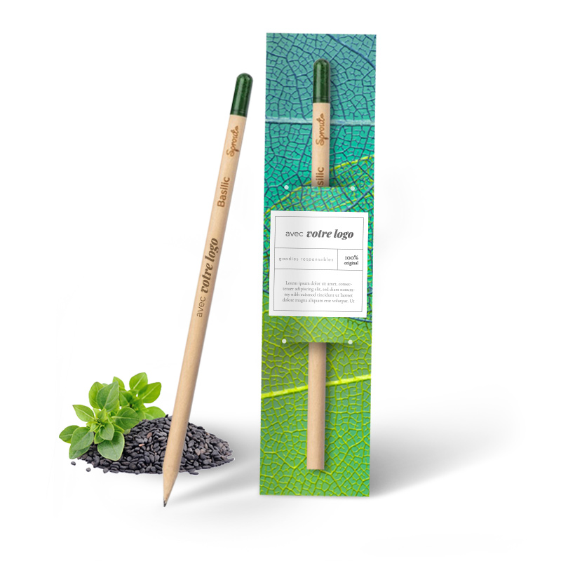 Crayon à planter avec fourreau en option Sprout_03