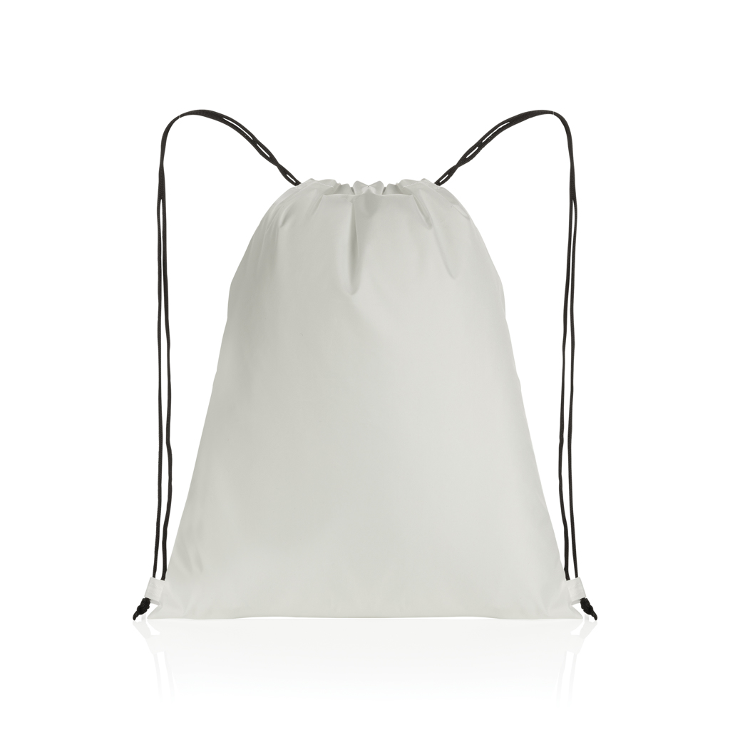 Gym bag en polyester recyclé rPET Impact_Blanc