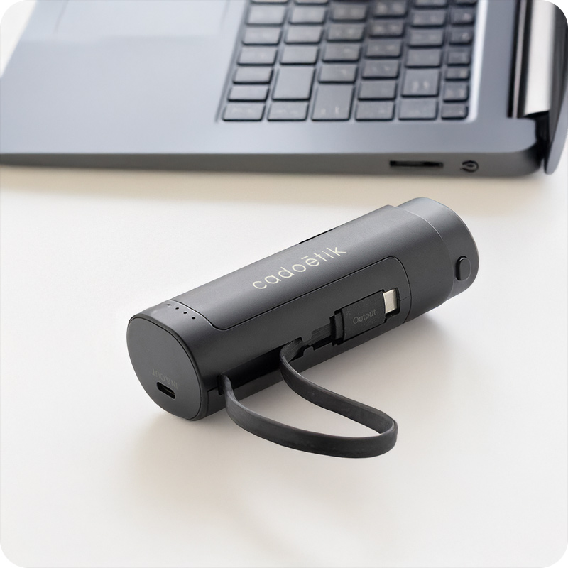 Batterie externe Publicitaire 5000 mAh en plastique recyclé Cyclecell_00