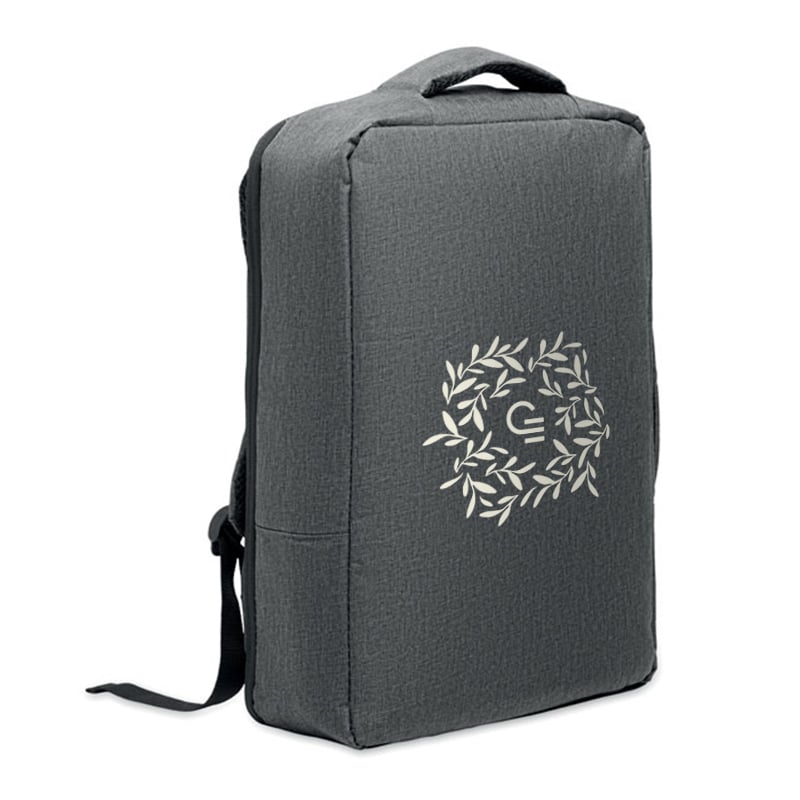 Sac à dos pour ordinateur 15" en polyester recyclé rPET Laugar_1