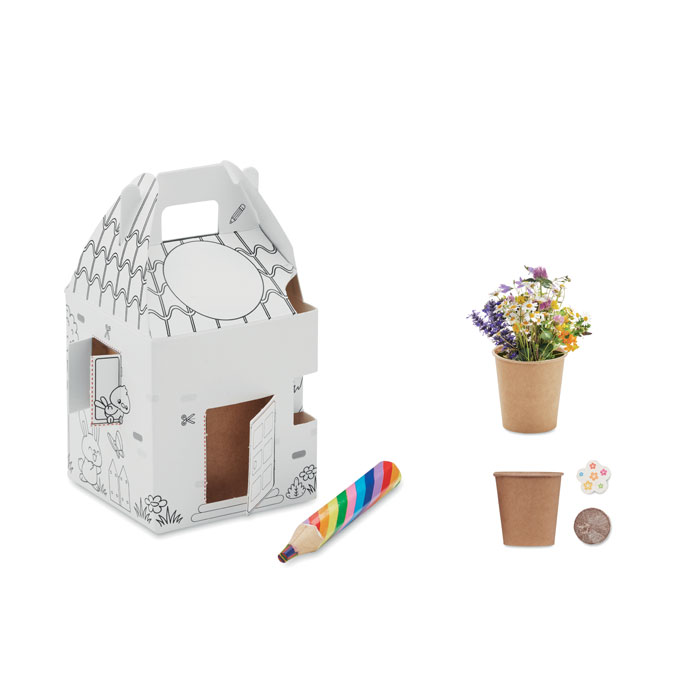 Kit de plantation à colorier Fullhouse_Multicolore