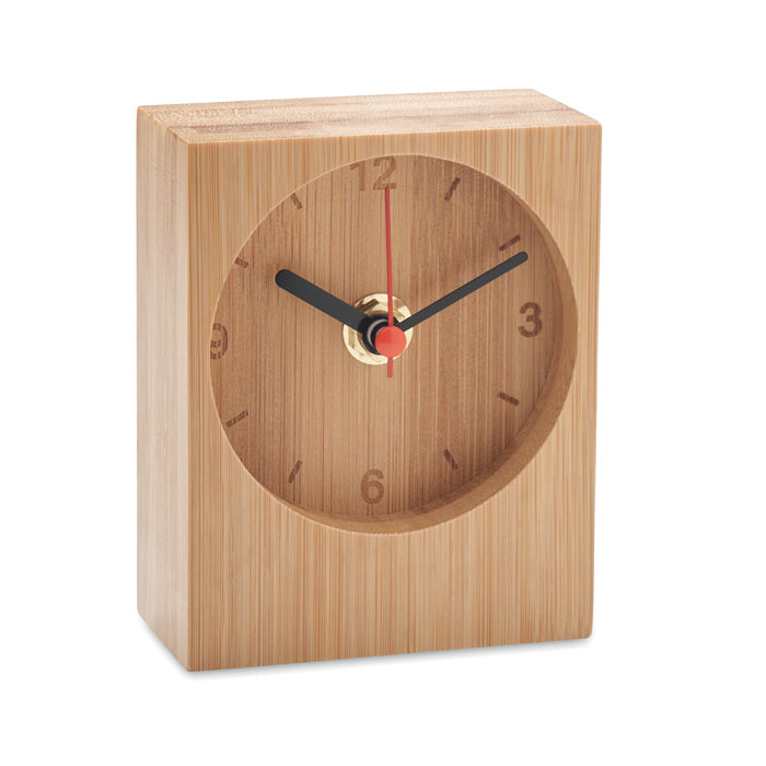 Horloge de table en bambou Clambu_Bois