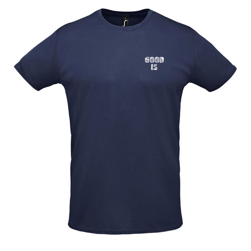 T-shirt publicitaire Sprint - Coloris bleu