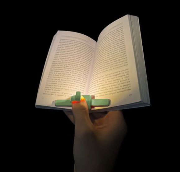 Lampe de lecture en plastique recyclé Lizia _02