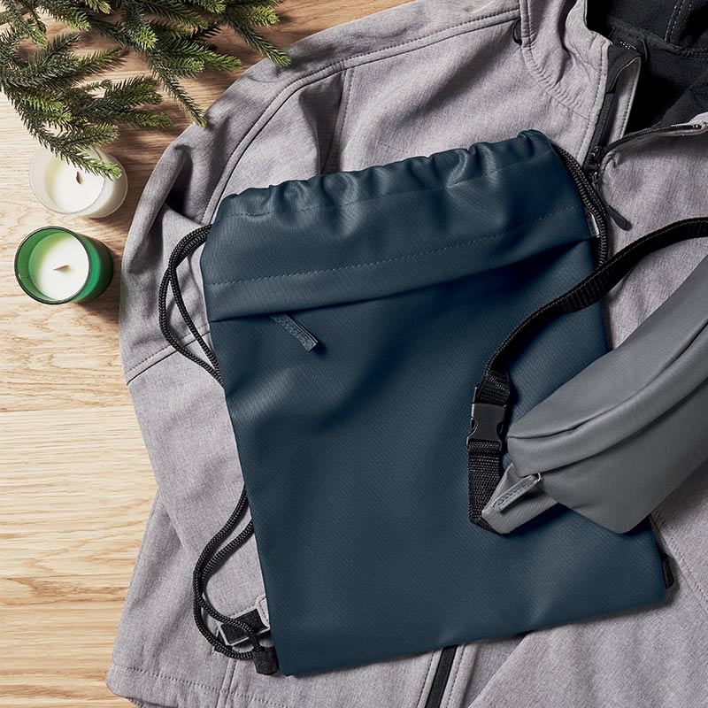 Gymbag personnalisé en polyester recyclé Bangkok bag _04