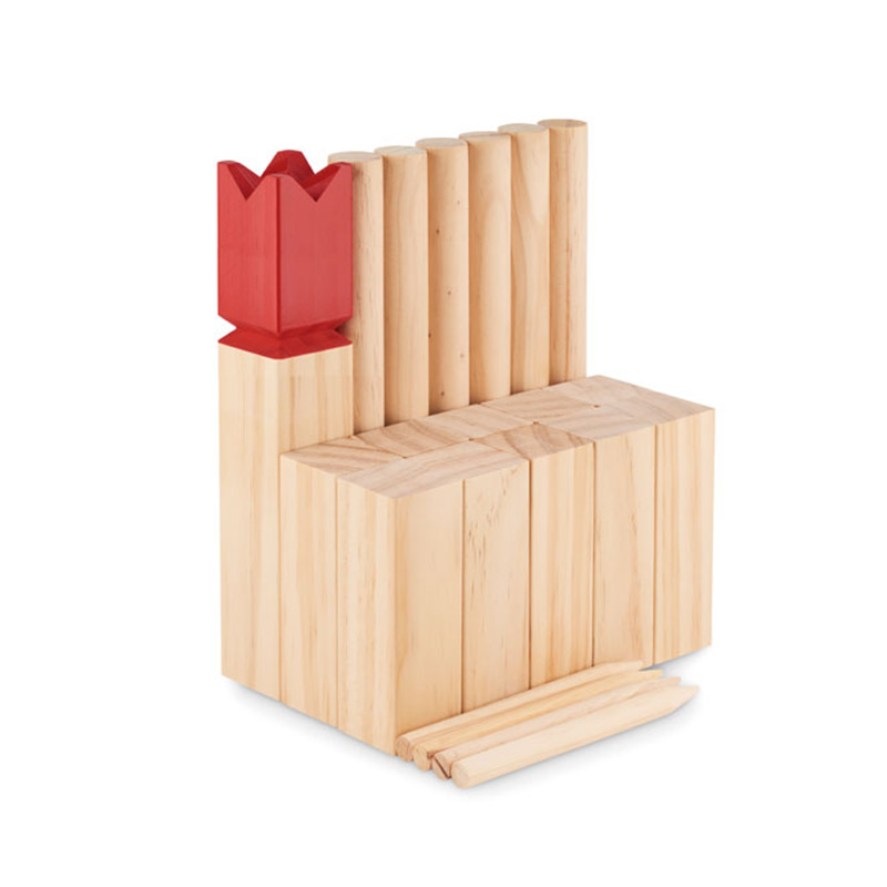 Jeu de Kubb en bois King_4