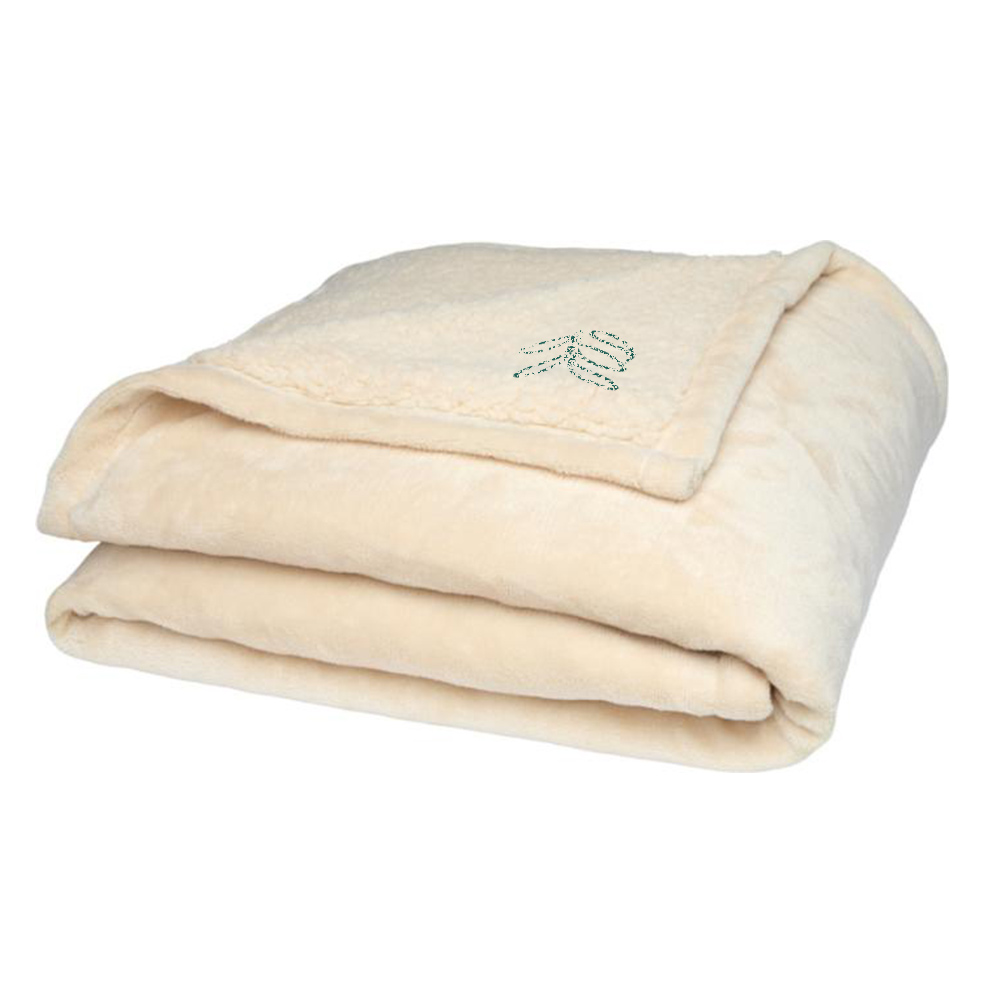 Couverture sherpa publicitaire en polyester recyclé certifié Ashen_02