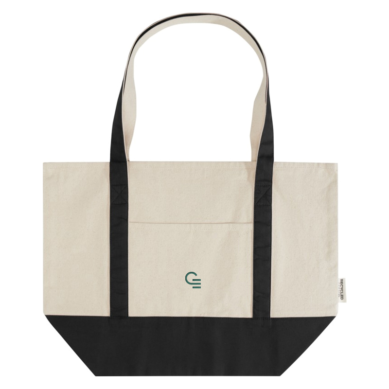 Sac shopping en coton recyclé certifié Sam 320 g_01