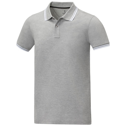 Polo homme Amarago 200 g_Gris