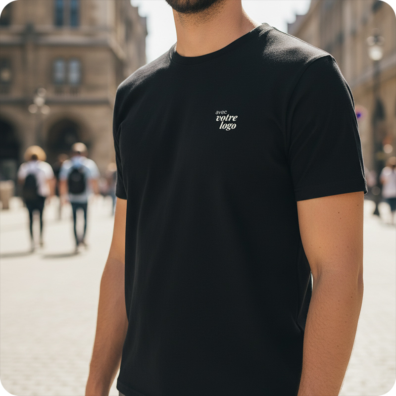 T-shirt publicitaire unisexe en coton bio certifié Epic 140 g_06