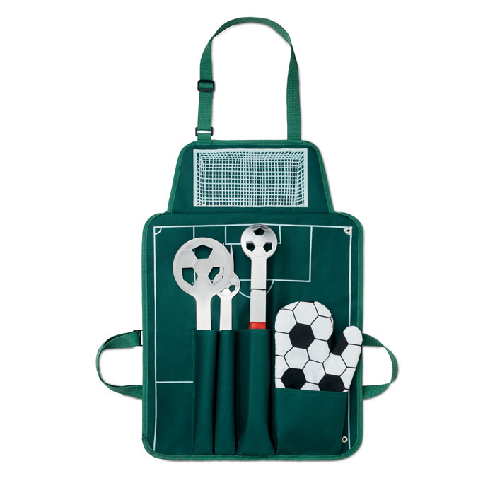 Tablier barbecue Foot Donau Bally_Vert