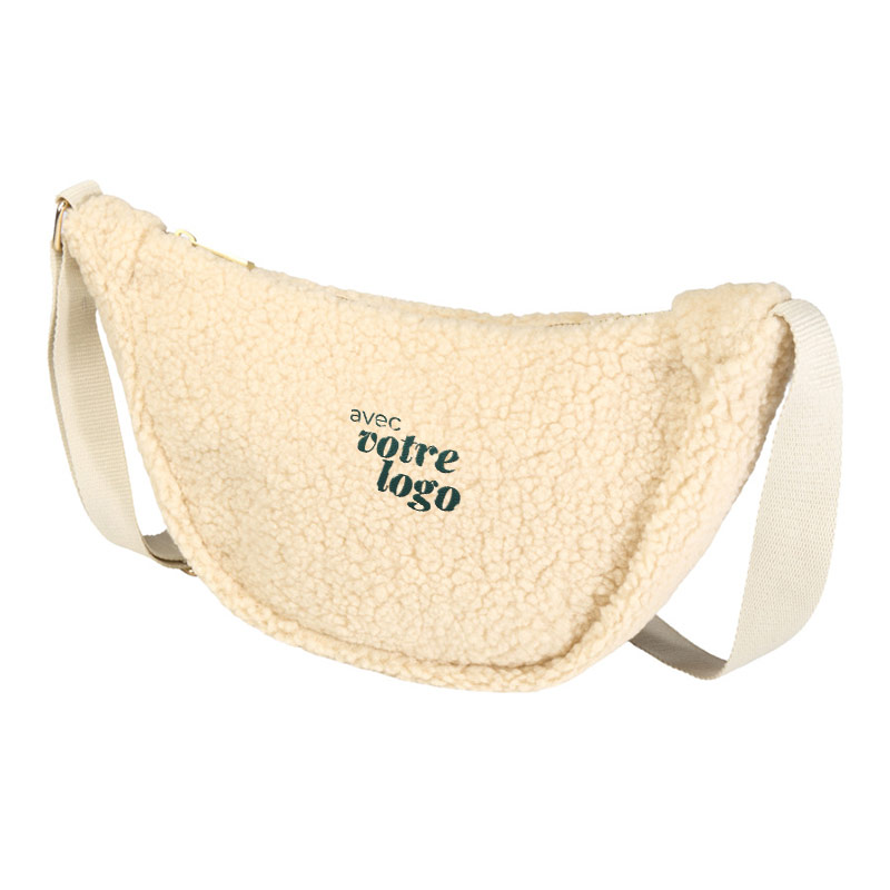Sac banane en polyester recyclé certifié sherpa Bear_03