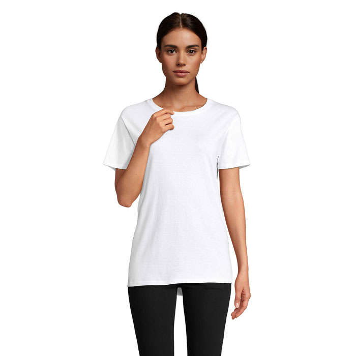 T-shirt unisexe en coton bio certifié Epic 140 g_Blanc