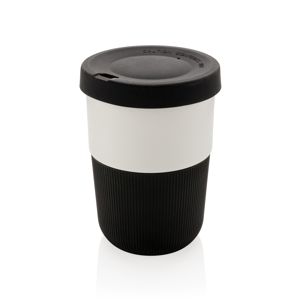 Mug de voyage en plastique végétal Coffee To Go 380 mL_Noir
