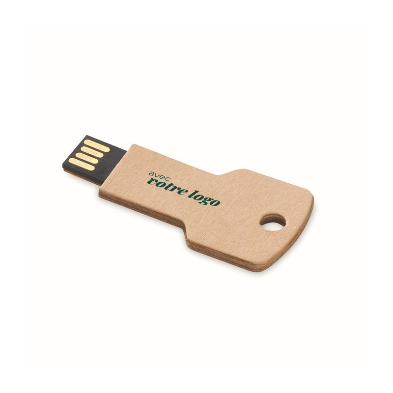 Clé USB sur-mesure en papier kraft Klepap_03