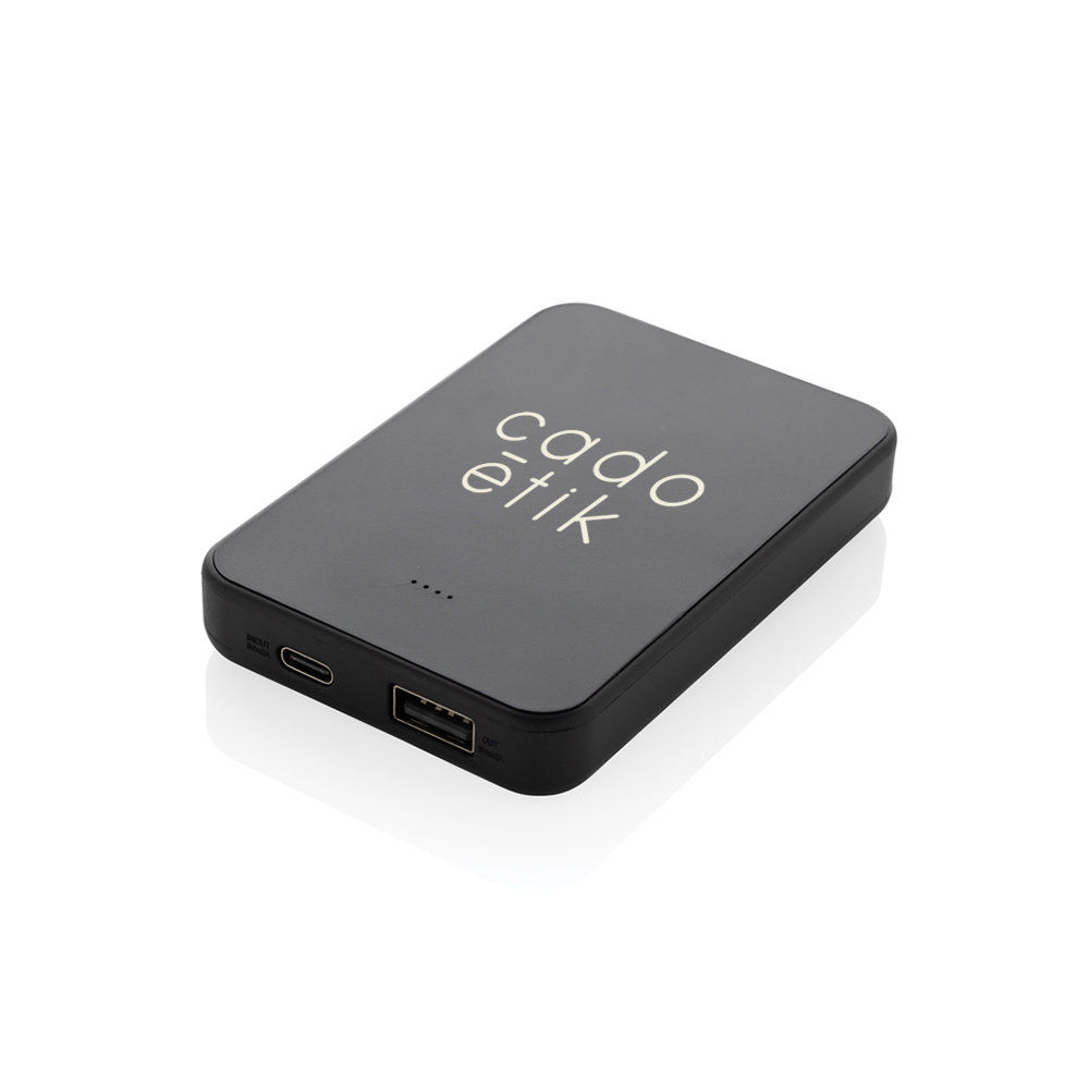 Batterie externe en plastique recyclé certifié Boostcore 5000 mAh_01