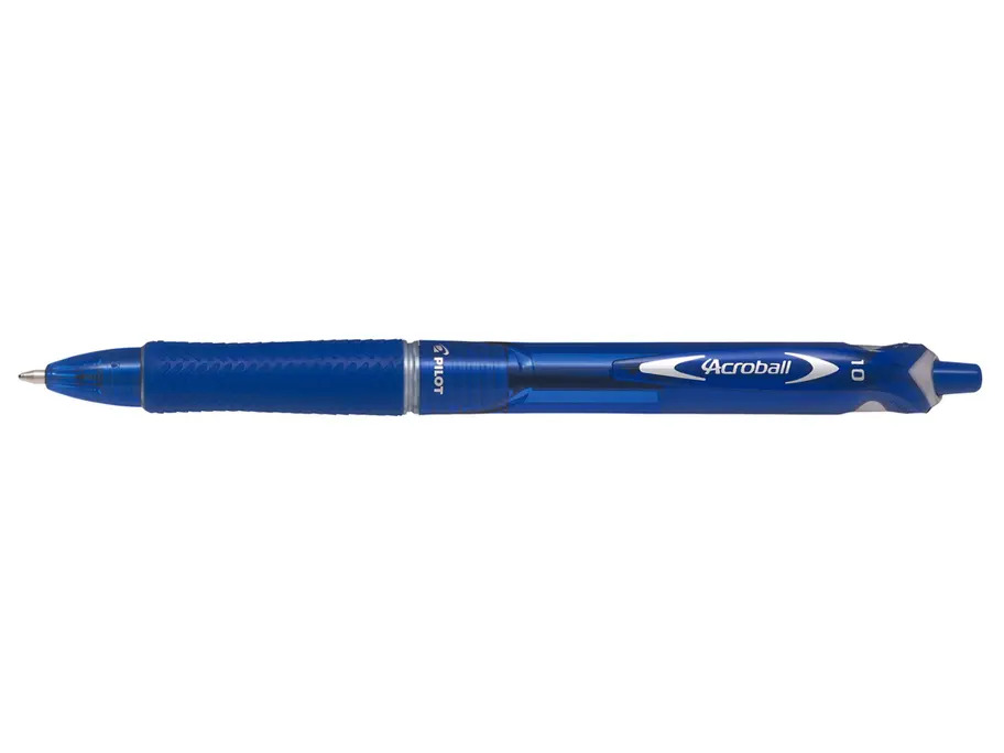 Stylo bille en plastique recyclé Pilot® Begreen Acroball_Bleu