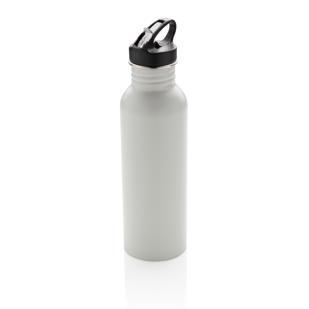 Bouteille en inox Deluxe sport_Blanc cassé