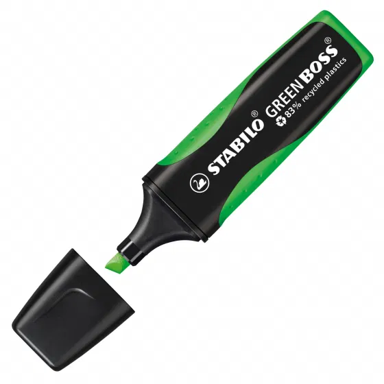 Surligneur en plastique recyclé Stabilo® Green Boss_Vert