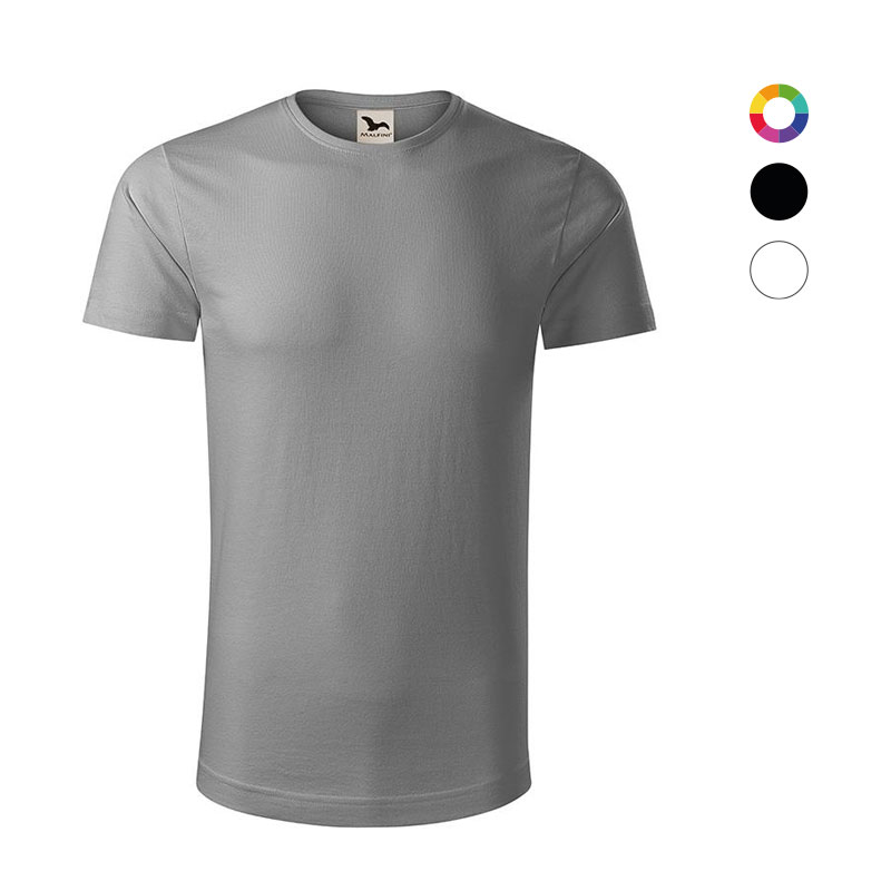 T-shirt homme en coton bio certifié Magoni 160 g_02
