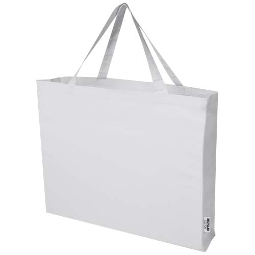 Sac shopping en coton recyclé certifié Odessa 220 g_Blanc