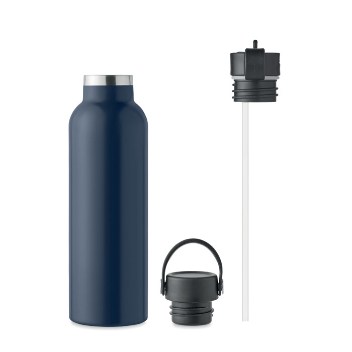 Gourde isotherme en inox recyclé Boali 700 mL_Bleu marine